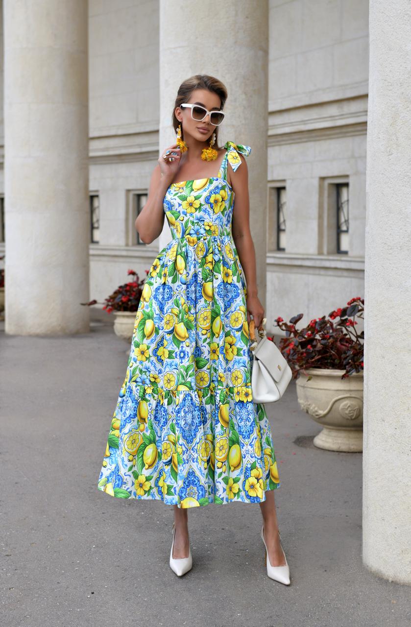 Dress "Lemons" Art.248