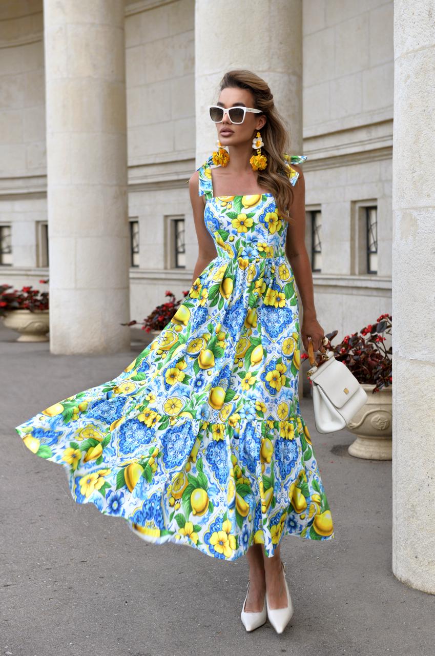 Dress "Lemons" Art.248
