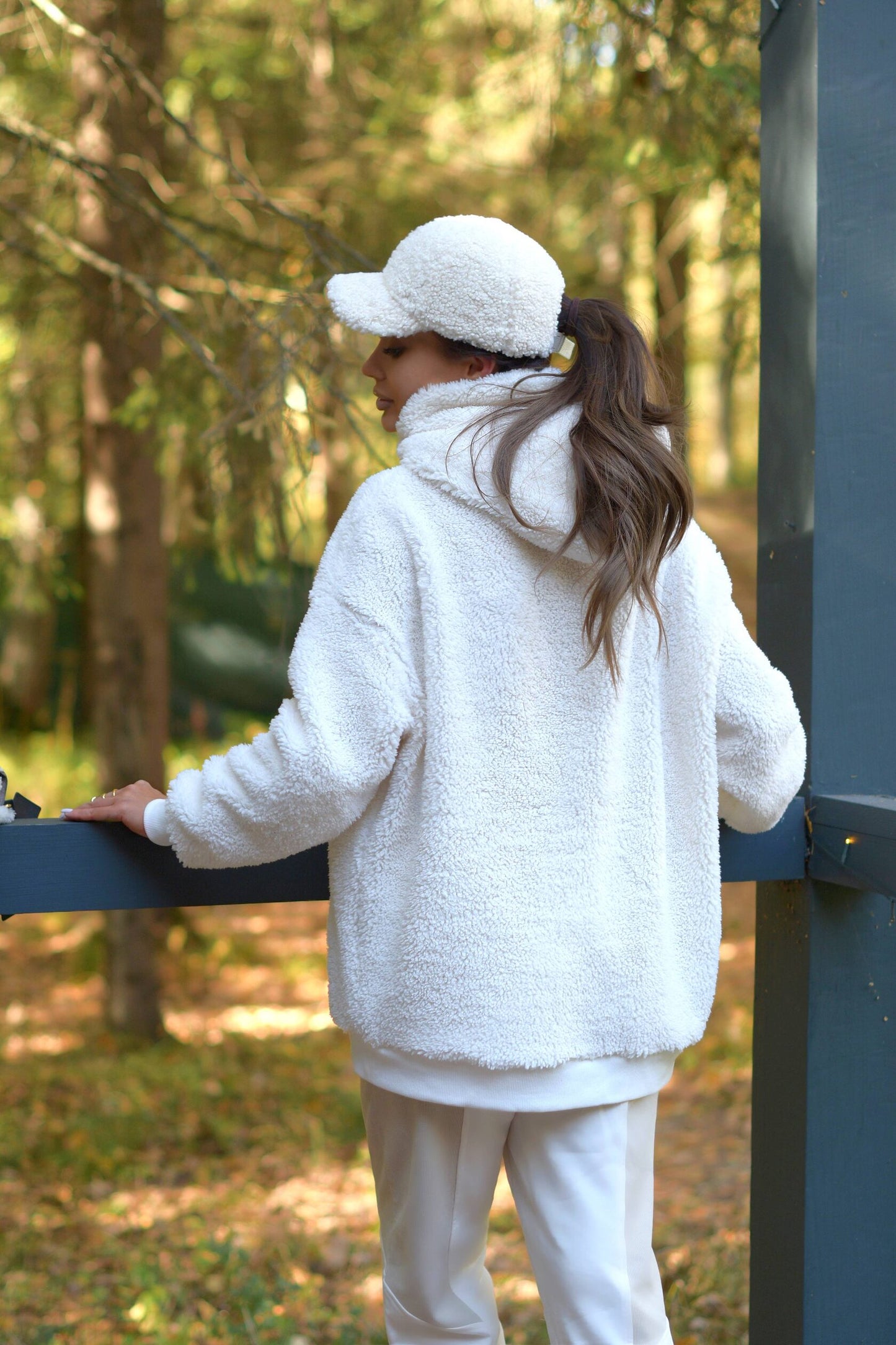 Hoodie "Teddy" White. Art. 185