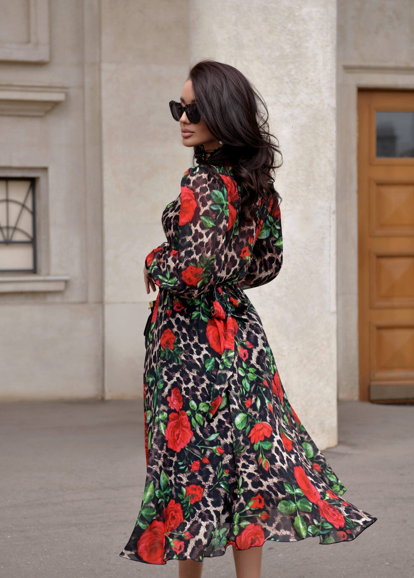 Dress from "Printed chiffon" Art. 194