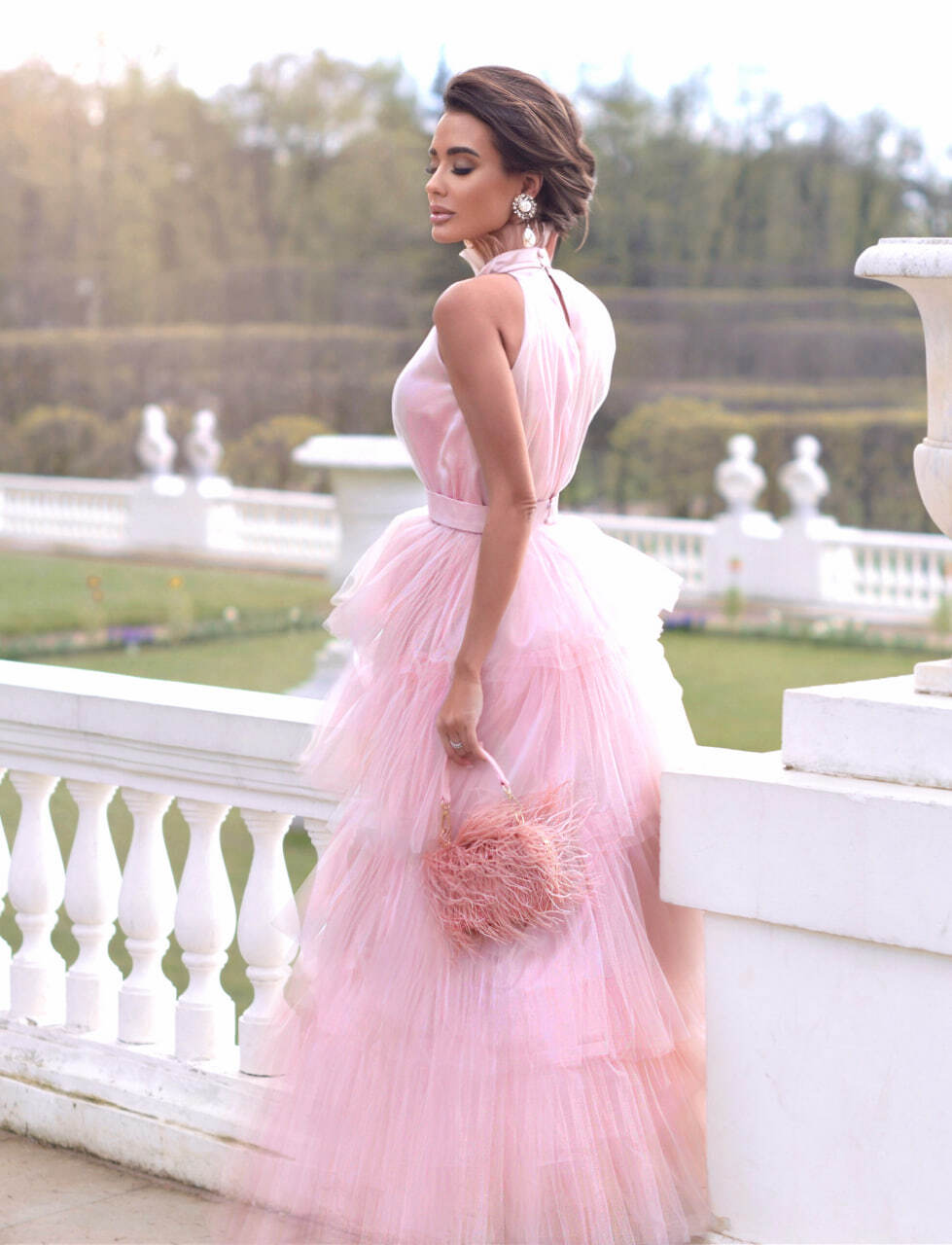 Tulle dress. Pink. Art. 160