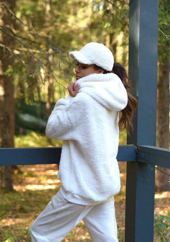 Hoodie "Teddy" White. Art. 185