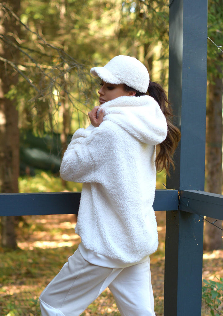 Hoodie "Teddy" White. Art. 185