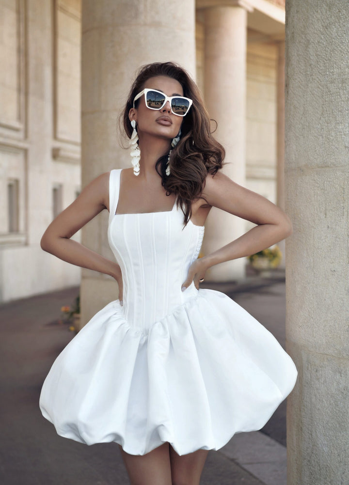 White dress "Marshmallow" Art.238