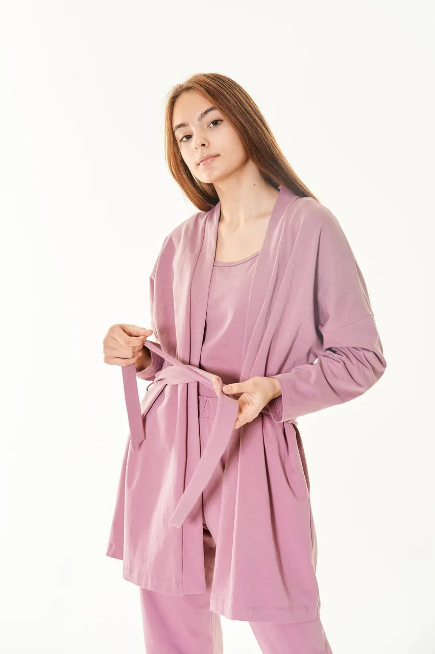 Home set "Robe, T-shirt, trousers"