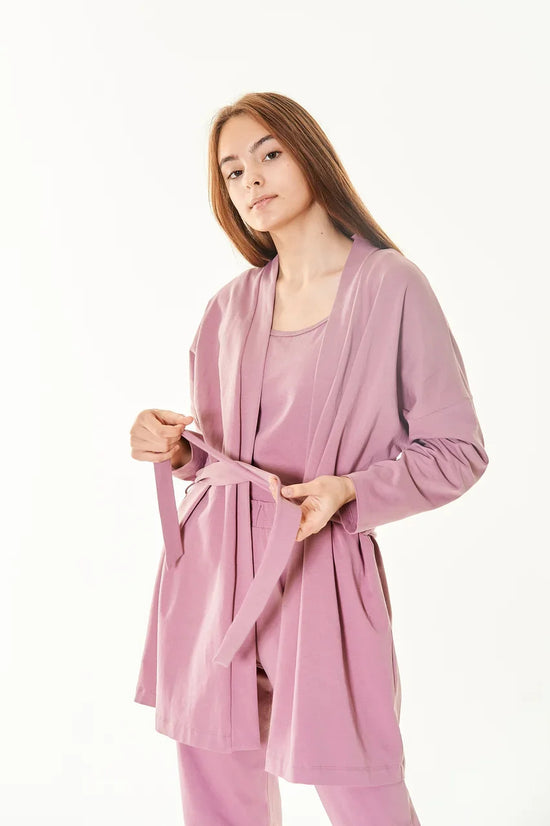 Home set "Robe, T-shirt, trousers"