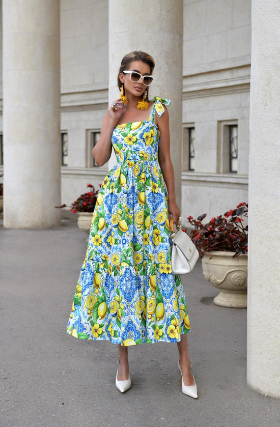 Dress "Lemons" Art.248