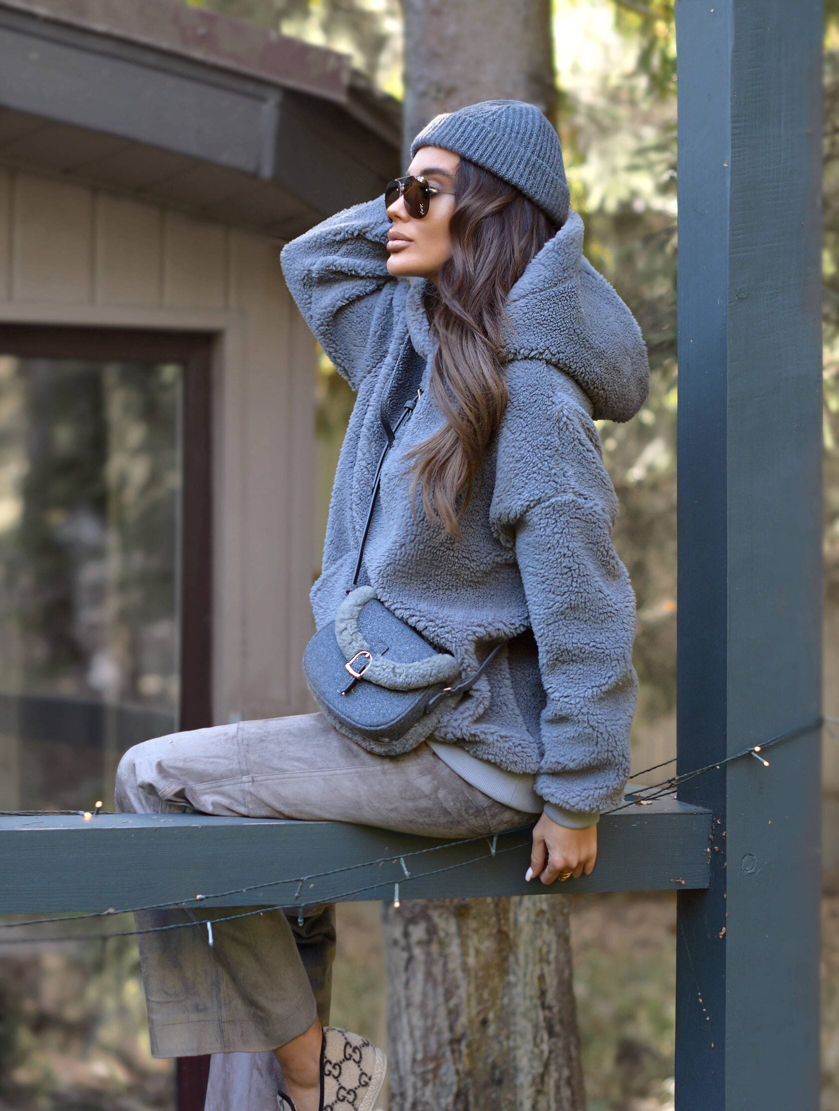 Hoodie "Teddy" Gray. Art. 185