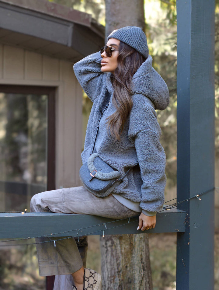 Hoodie "Teddy" Gray. Art. 185