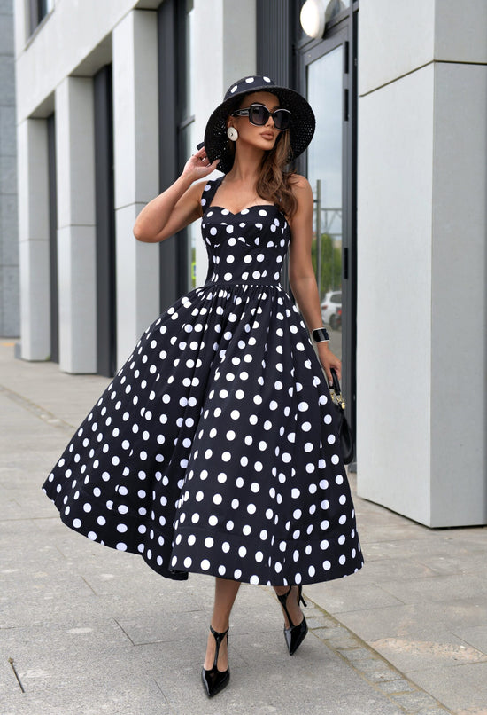 Pea cotton dress Art.244