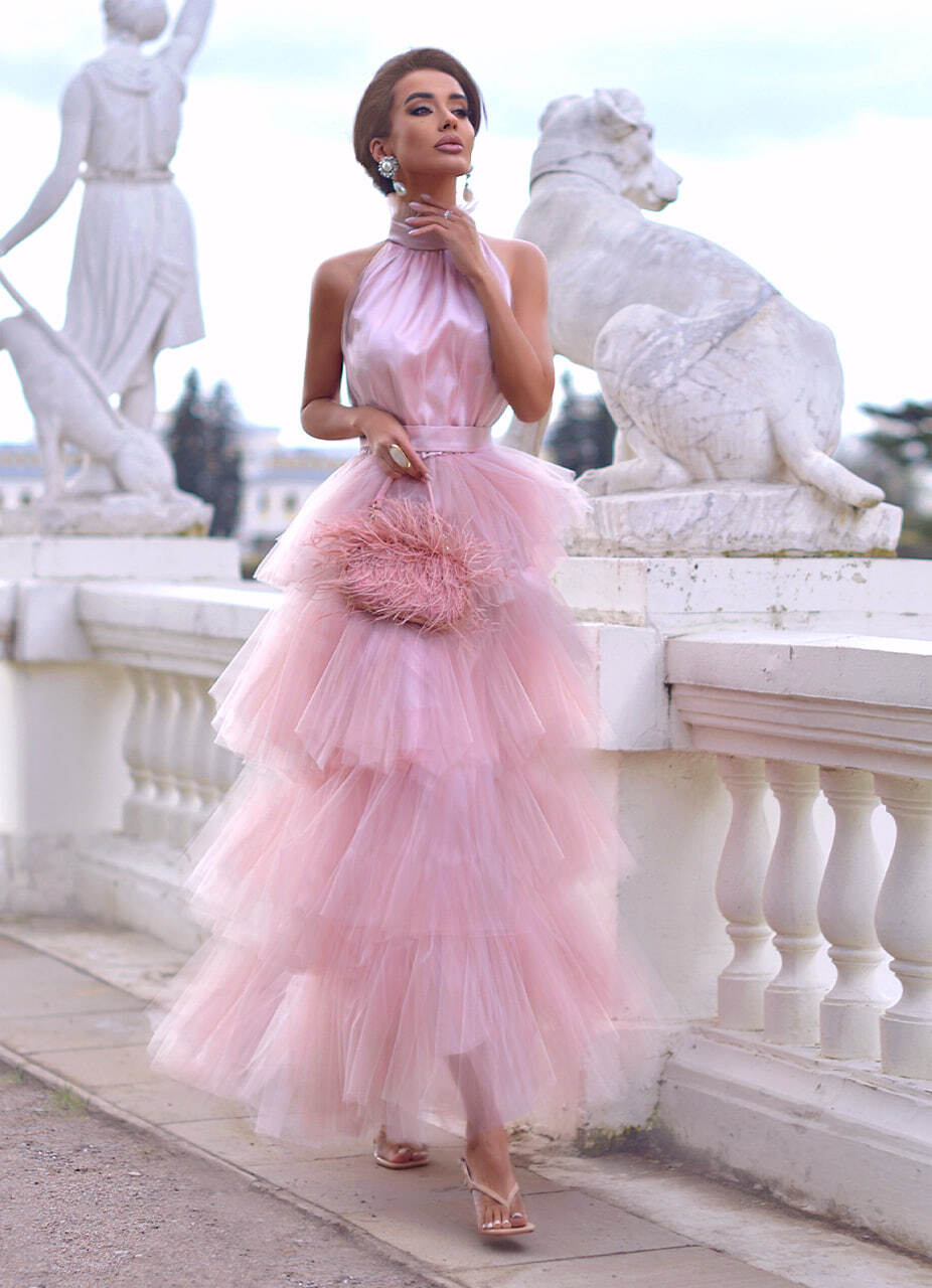 Tulle dress. Pink. Art. 160