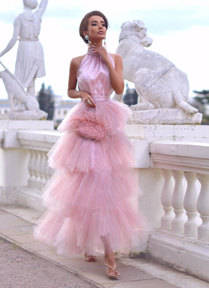 Tulle dress. Pink. Art. 160