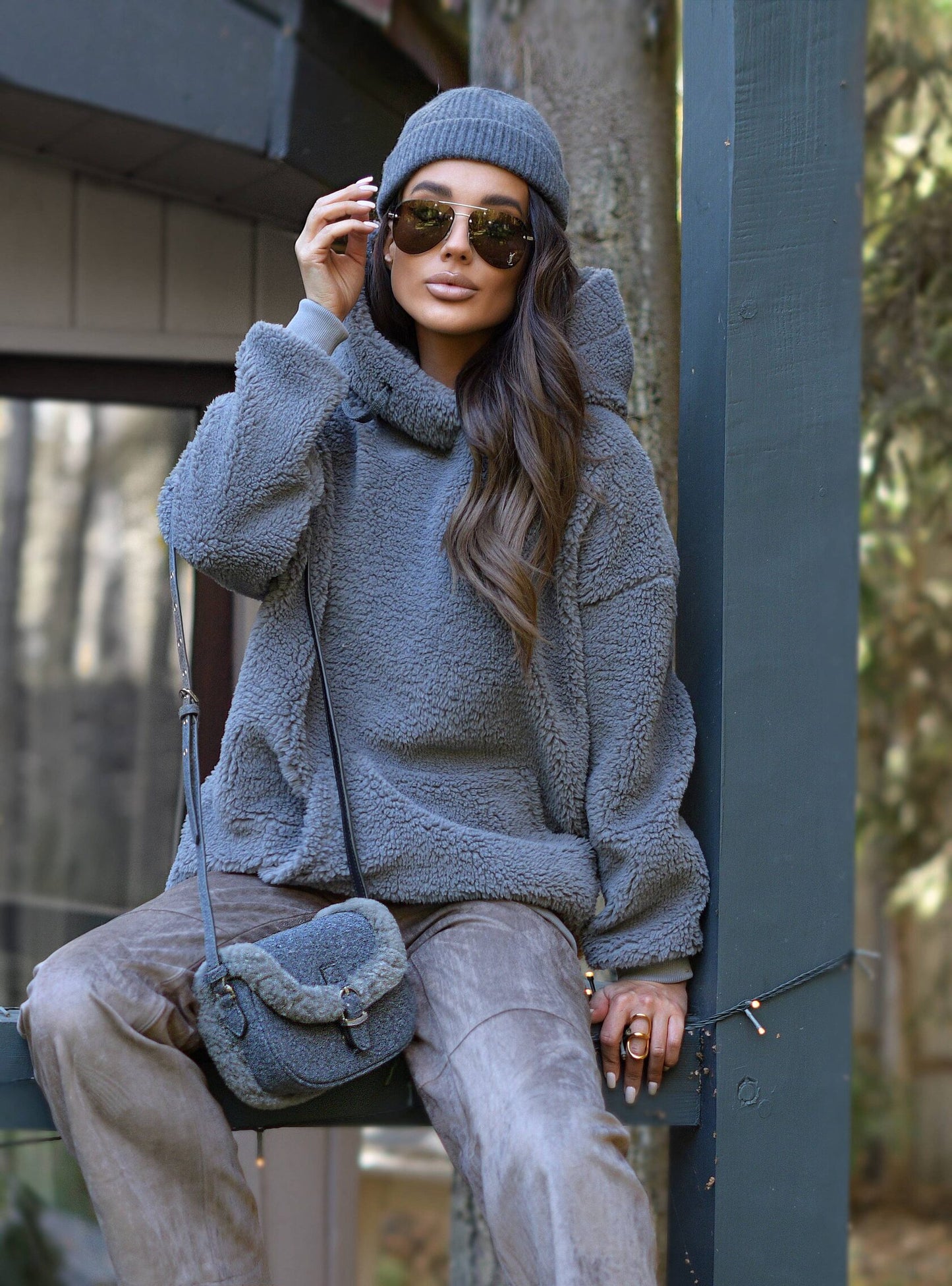 Hoodie "Teddy" Gray. Art. 185