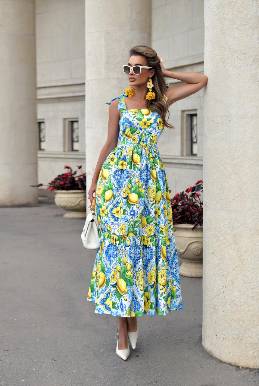 Dress "Lemons" Art.248
