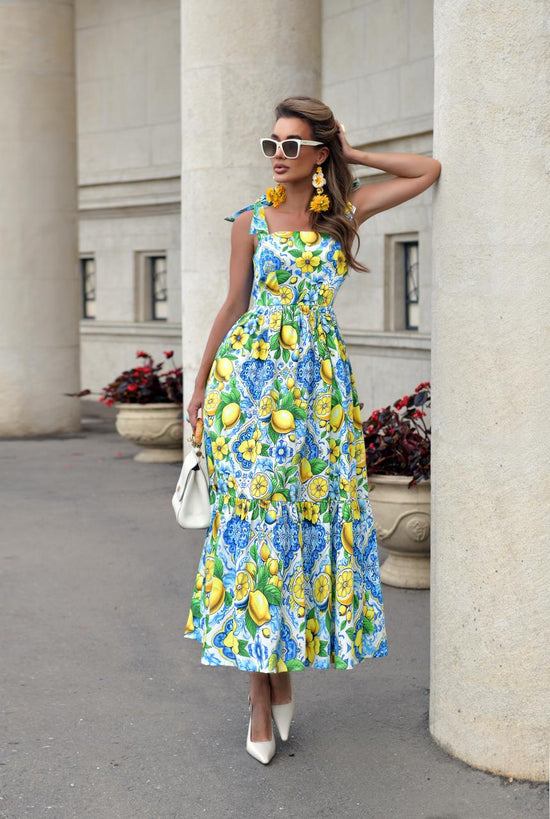 Dress "Lemons" Art.248
