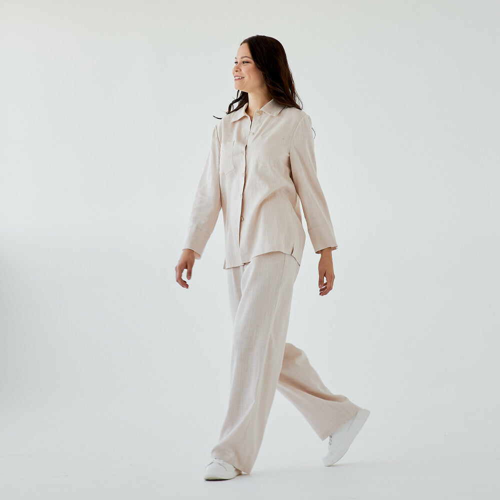 Linen trouser suit "Classic"