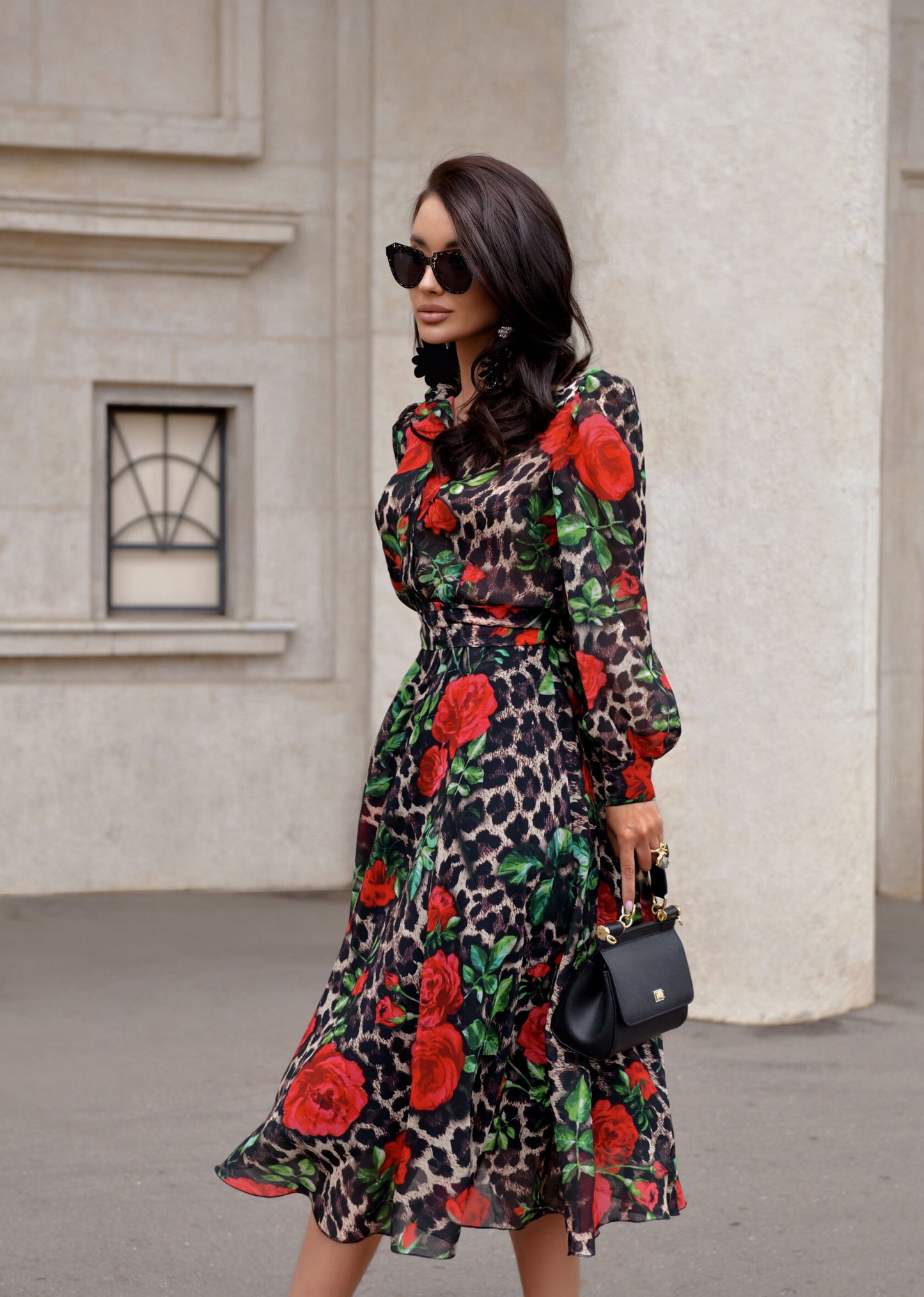 Dress from "Printed chiffon" Art. 194