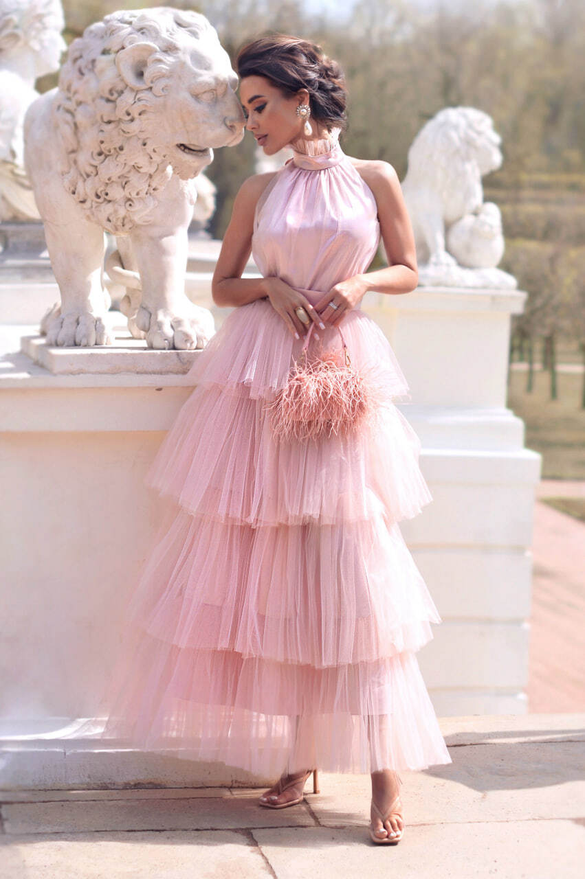 Tulle dress. Pink. Art. 160