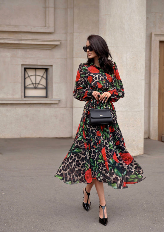 Dress from "Printed chiffon" Art. 194