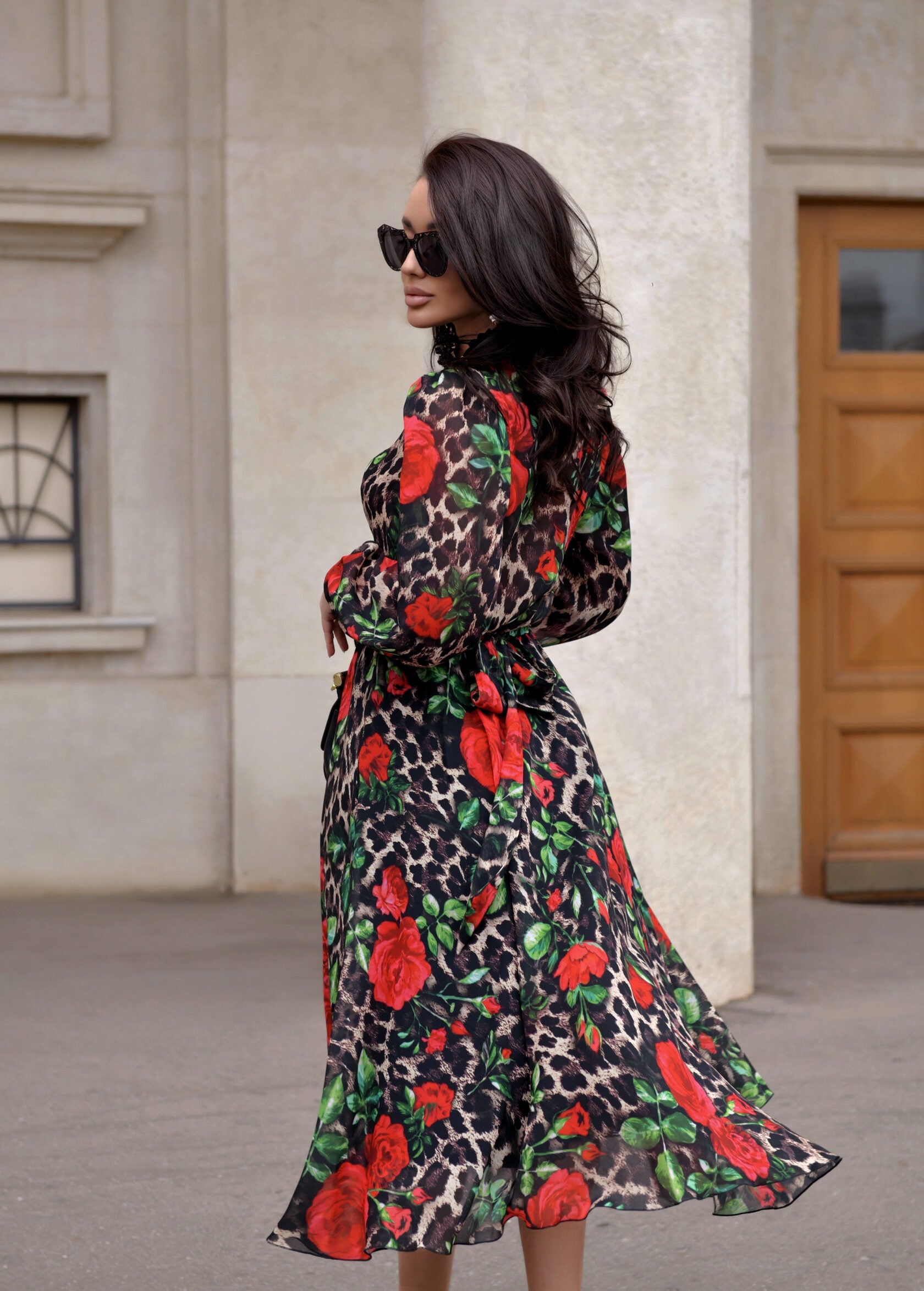 Dress from "Printed chiffon" Art. 194