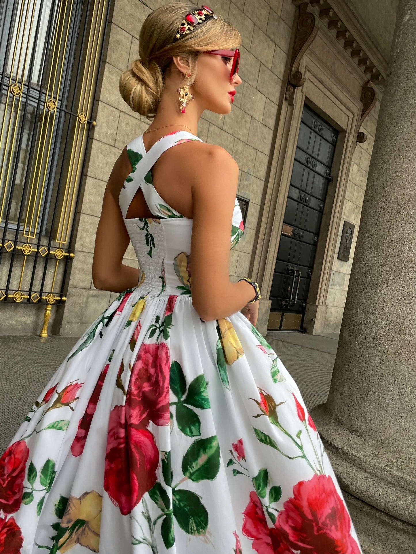 Cruise dress Rosalia. Art 76