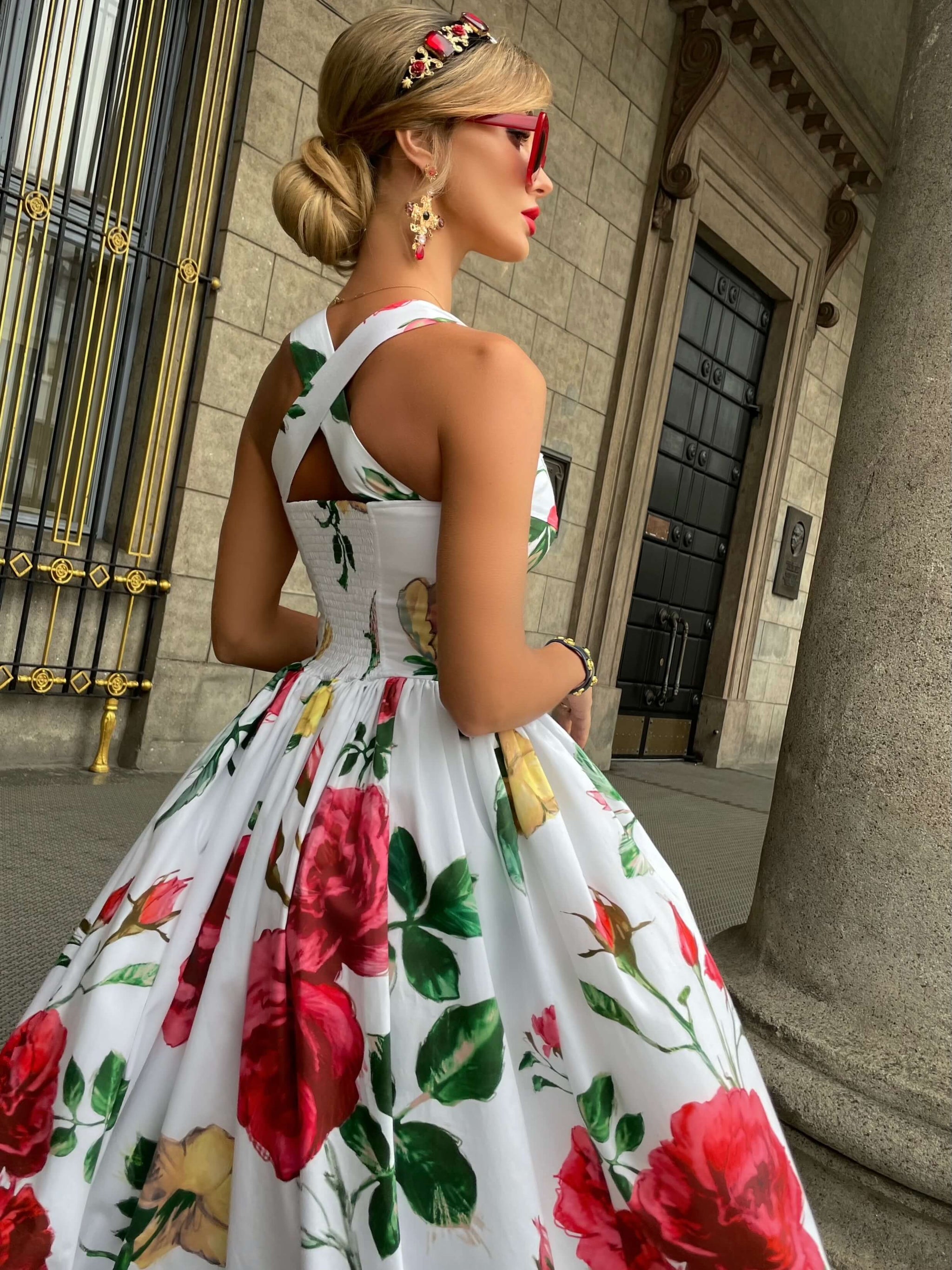 Cruise dress Rosalia. Art 76