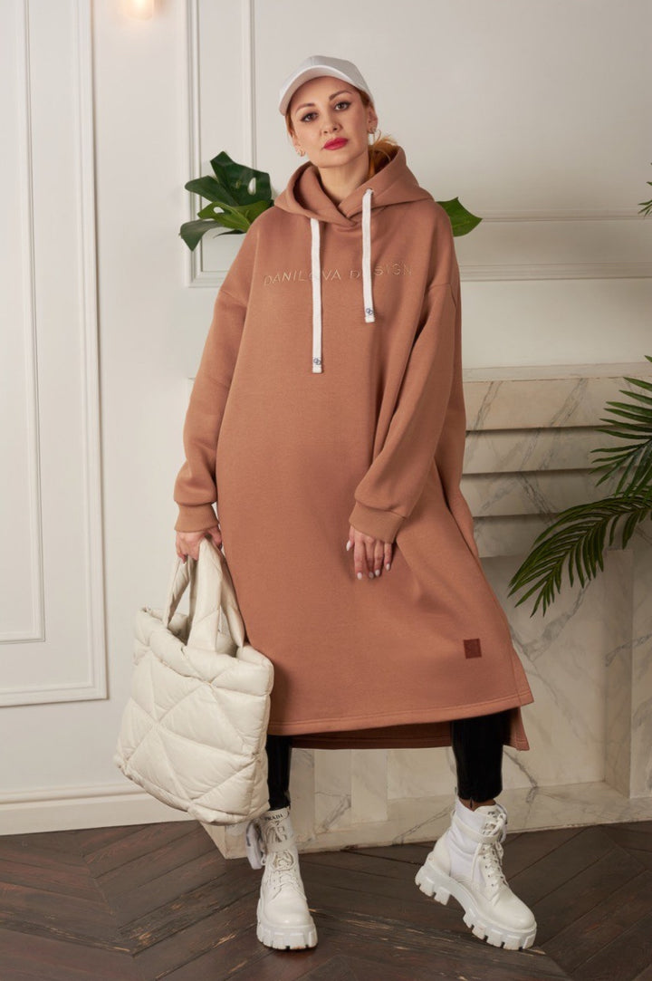 Oversize Onesize Hoodie Dress